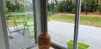 Studio in luxury residence with garden 10 minutes from Biarritz and beaches