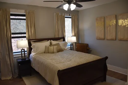 Newly Renovated family-sized apartment downtown, lots of light!
