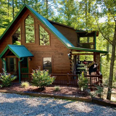 Cozy Cabin w/ great views, and close to Aska hiking trails!- Blue Ridge