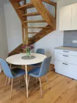 Beautiful apartment with balcony just a few minutes' walk from the lake - ห้องครัว