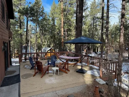 DK’s Treehouse - Backed to Forest, Fast WiFi & Close to All Big Bear Fun!