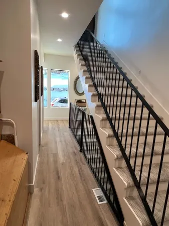 Modern Scandinavian cabin steps away from slopes.  Ski-in-Ski-out with Jacuzzi!