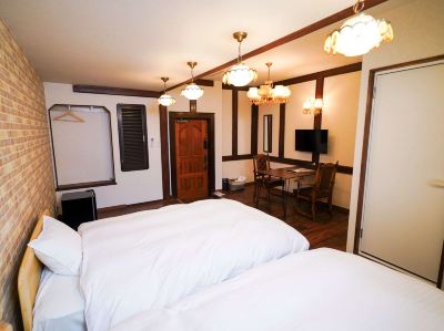 本館レギュラー、バス付きツイン GOOD OLD HOTELの写真