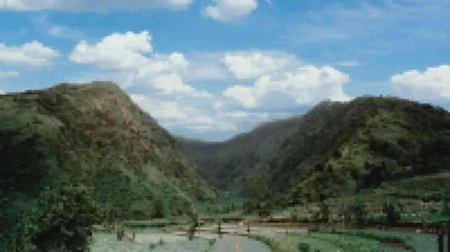 The Sikarim Waterfall View