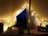 Chestnut 6m Bell Tent-Log Burner-nr Whitby-Parking Hotels in Loftus