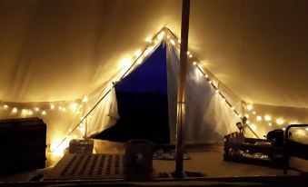 Chestnut 6m XL Bell Tent Log Burner nr Whitby