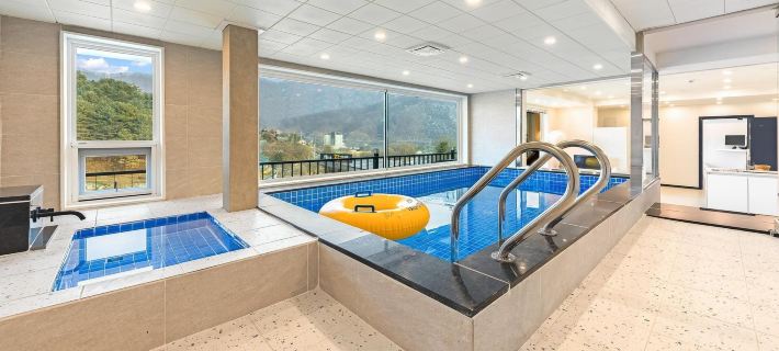 Gapyeong Haneul Sanchaek Poolvilla Pensi Hotele w: Gapyeong-gun