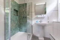 A treasure chest behind the dike at the harbor for two people