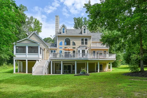 Lakefront Home With Private Beach, Dock, Deck, Kayaks, Game Room, & Fireplace - 4-Star