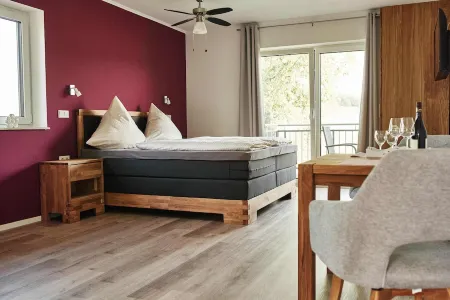 Appartment mit Panorama Blick Отели в г. Штадеккен-Эльсхайм