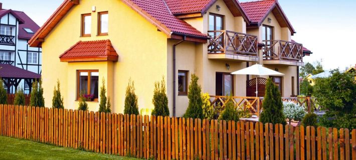 Half of Holiday Home, Terrace, Playground Hotels in Slupski