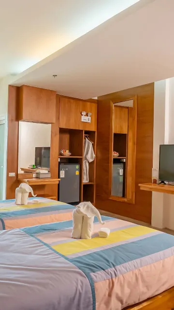 ห้องดีลักซ์ เตียงแฝด