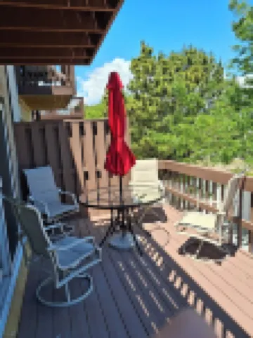 nestled against the dunes, south end beach block on cul-de-sac