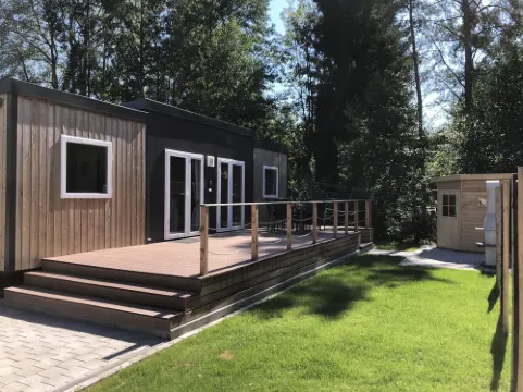 Wonderful mobile home with outside sauna and whirlpool (WA 103) Hotels in Wackersdorf