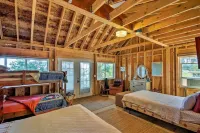 Rustic Cliff-top Cabin at the Tip of Lake Champlain's Barney Point