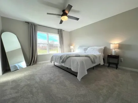 Comfort & Space: 3 King Beds, Large Rooms, Attached Garage!