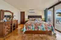 Four bedroom Caribbean oceanfront villa with stunning ocean views and two pools