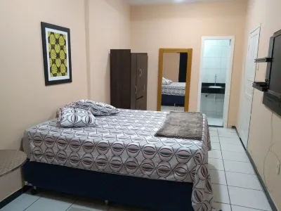 Apt. Coxipó region, great location. Hotels in 