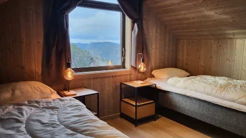 Skyhytte Vradal, Bergpanorama und Seeblick - Erholung - Wandern - Skipiste Hotels in Vradal