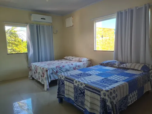 (Casaparatemporada15) 4 bedrooms with access to the beach and Jacuípe river