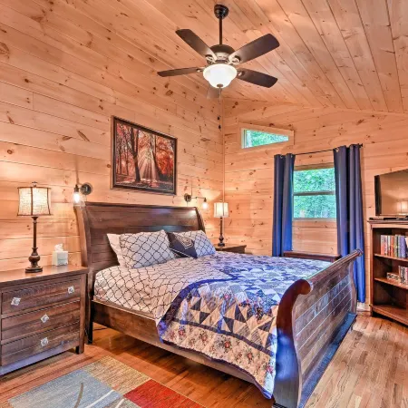 Custom Mtn Cabin by Hiking/Motorcycle Routes!