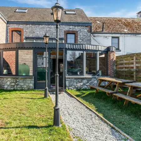 Stone Cottage with Sauna & Hot Tub Near Cave of Lorette in Rochefort