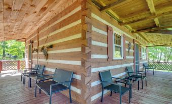 Family-Friendly Afton Cabin with Porch and Fire Pit!