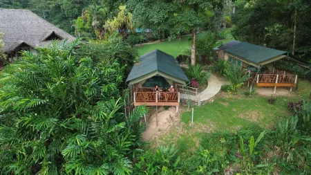 Rafiki Safari Lodge Отели рядом с достопримечательностью «Национальный парк Лос Кецалес»