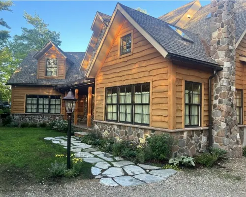 Storybook Pines — A Lakefront Family Reunion Retreat Hotels in Wakefield