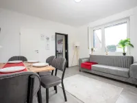 Serviceroom24 - Apartment 3 in Herten WLAN - Smart-TV - 24-7 check-in and kitchen Hotels in Herten