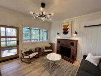 Waterfront mid-century modern