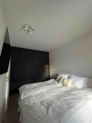 Ocean view condo next to Sky Lagoon Hotels near Gerðarsafn Kópavogur Art Museum