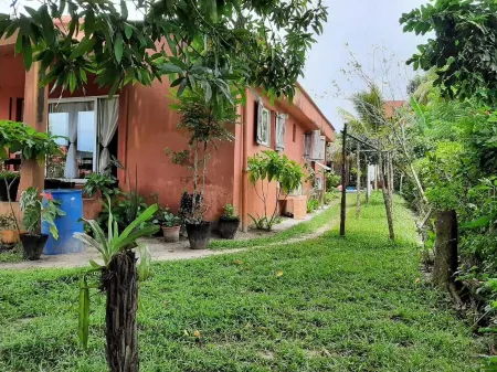 A haven of greenery in the heart of the city and a few steps from the lagoon ...