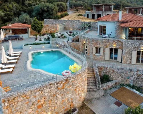 Aether Panorama Pool Retreat Hotels in Epidaurus