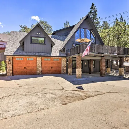 Luxe Timberland Villa w/ Lake Arrowhead Access!