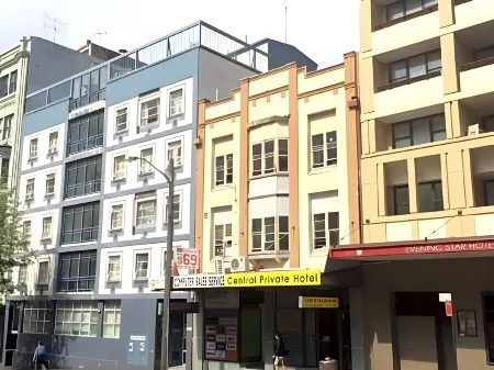 Central Private Hotel Отели в г. Surry Hills