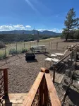 Beautiful cabin retreat with gorgeous views! Pet friendly with wide open spaces.