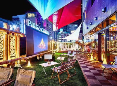 共有エリア ホテルバリアンリゾート新宿グランピング店 - 大人限定の写真