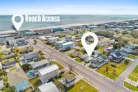 Beach Cottage with Private Home Gym 2 Blocks from the Beach