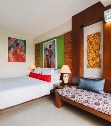 ห้องดีลักซ์ เตียงใหญ่ 1 เตียง