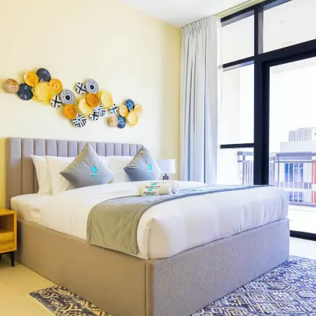 Bloomfields 1BR Canal The View Raha Отели рядом с достопримечательностью «Торговый центр Mazyad»