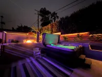 Family-friendly summer vacation home with big hot tub 2 blocks from beach. - Hot Tub