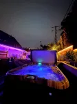 Family-friendly summer vacation home with big hot tub 2 blocks from beach. - Hot Tub