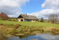 Hillside Retreat with Pond