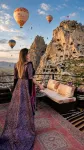 Duven Hotel Cappadocia - pemandangan pegunungan