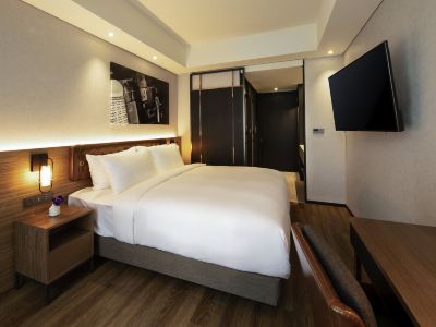 スーペリアデラックスルーム(キング)(バルコニー) メルキュール アンバサダー ソウル ホンデの写真