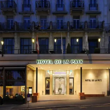 Hôtel de la Paix Lausanne Отели рядом с достопримечательностью «Лозанна - центр города»