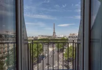 Hotel La Comtesse Tour Eiffel - romantis