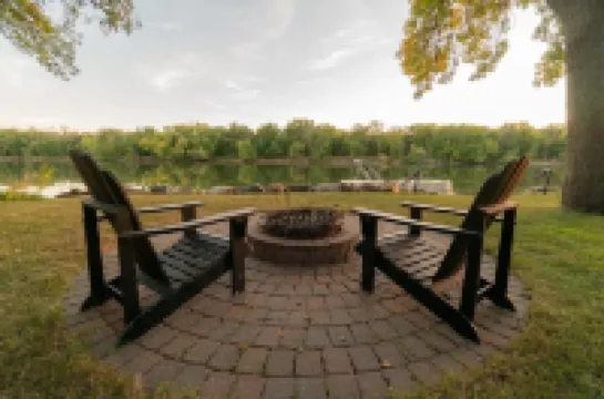 A Gorgeous Riverfront Renovation Minutes From Downtown Cedar Falls