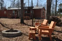 Luxury cabins in the foothills of the Blue Ridge Mountains